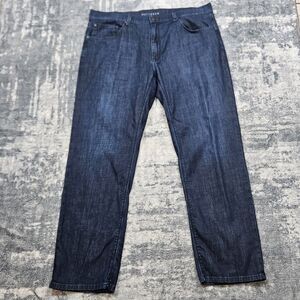 Mott And Bow Jeans Men 40X32 Blue Slim Fit Denim Cotton Stretch Denim Comfort
